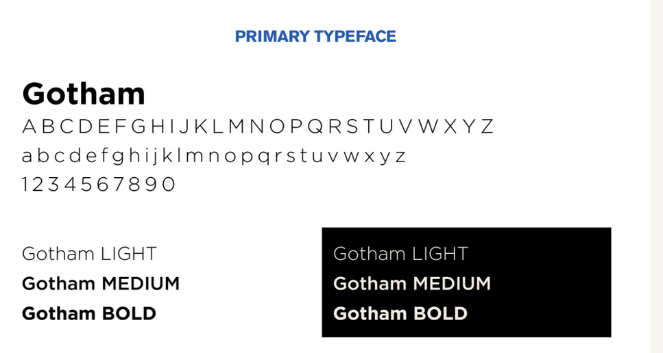Primary Typeface